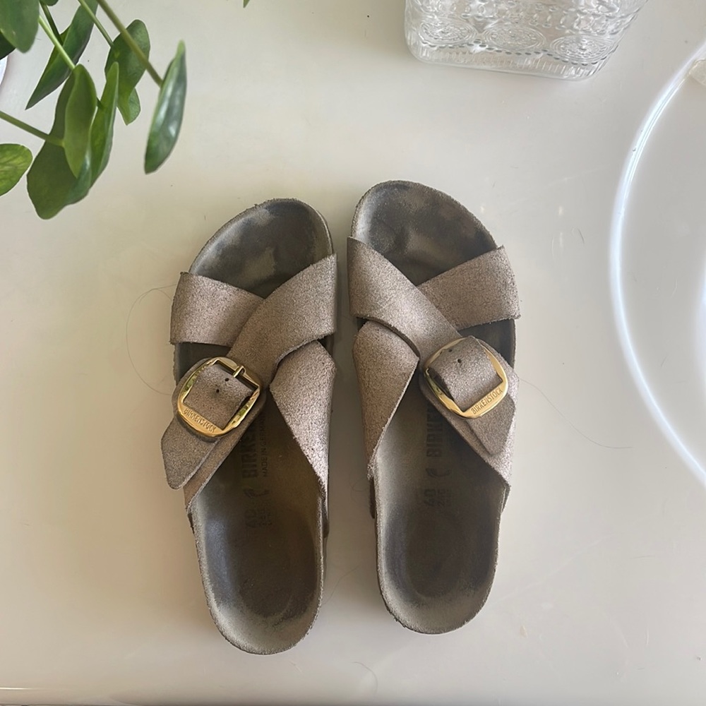 Gold Buckle Birkenstock